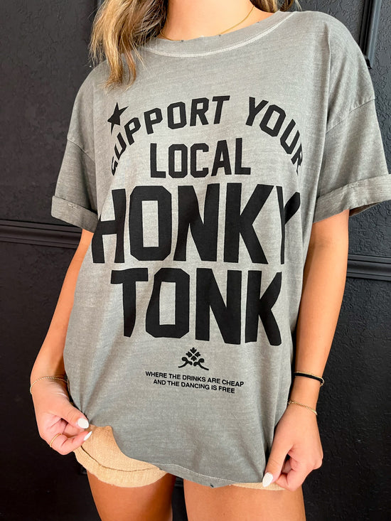 Support Your Local Honky Tonk Tee
