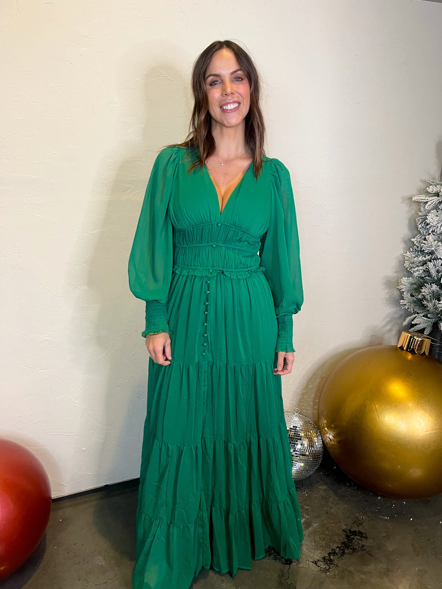 Festive Maxi Dress