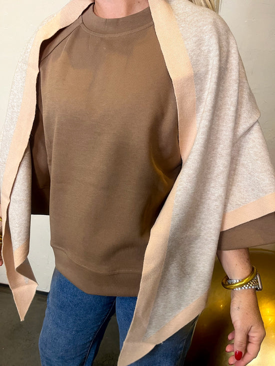 Stay Classy Cashmere Wrap - Khaki