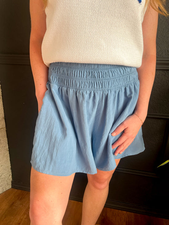Skirt Out Smocked Shorts