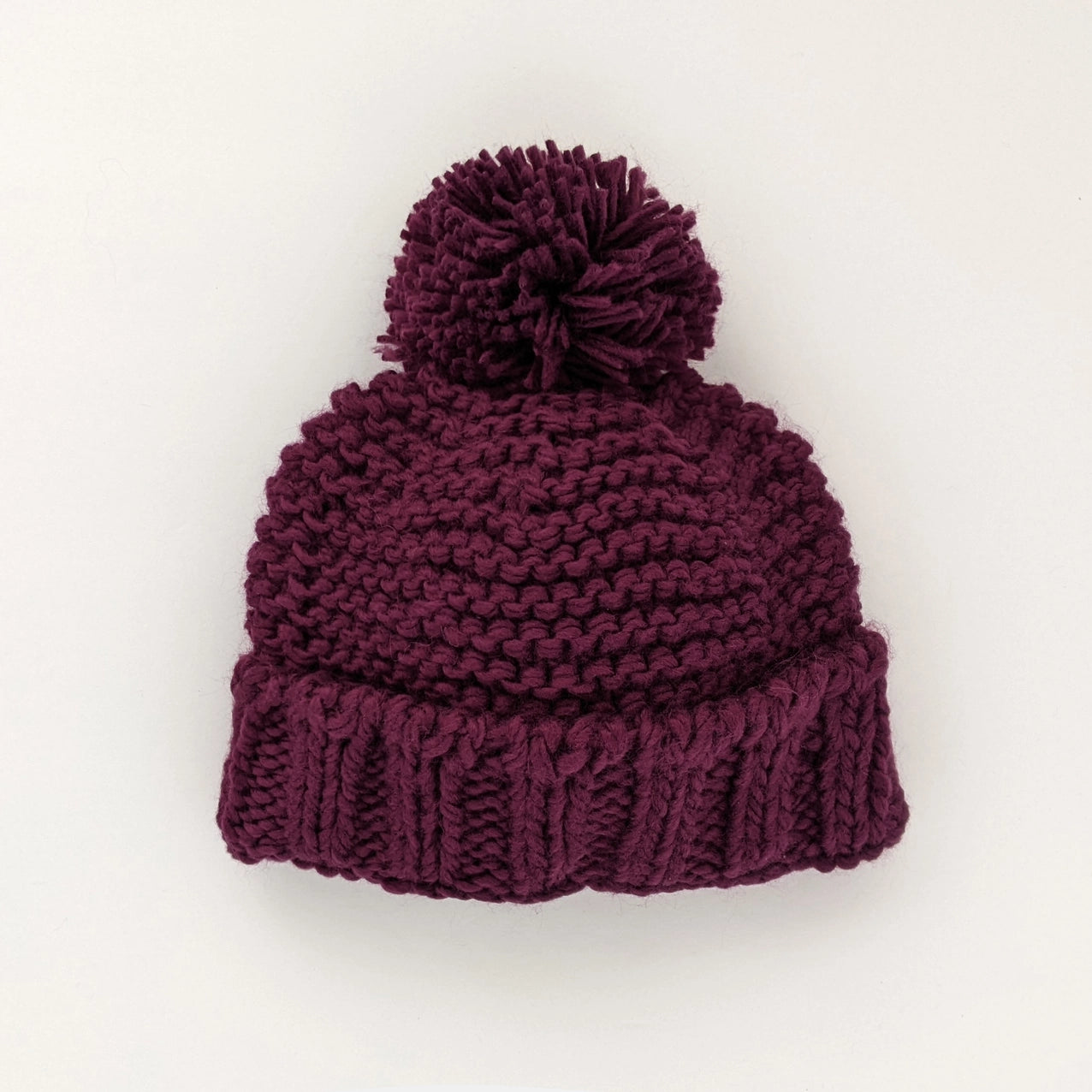 Plum Baby Beanie