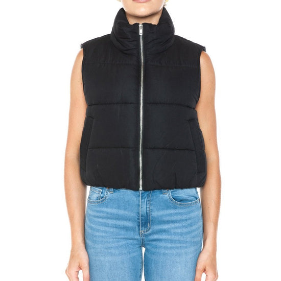 DOORBUSTER Puff Vest - Black