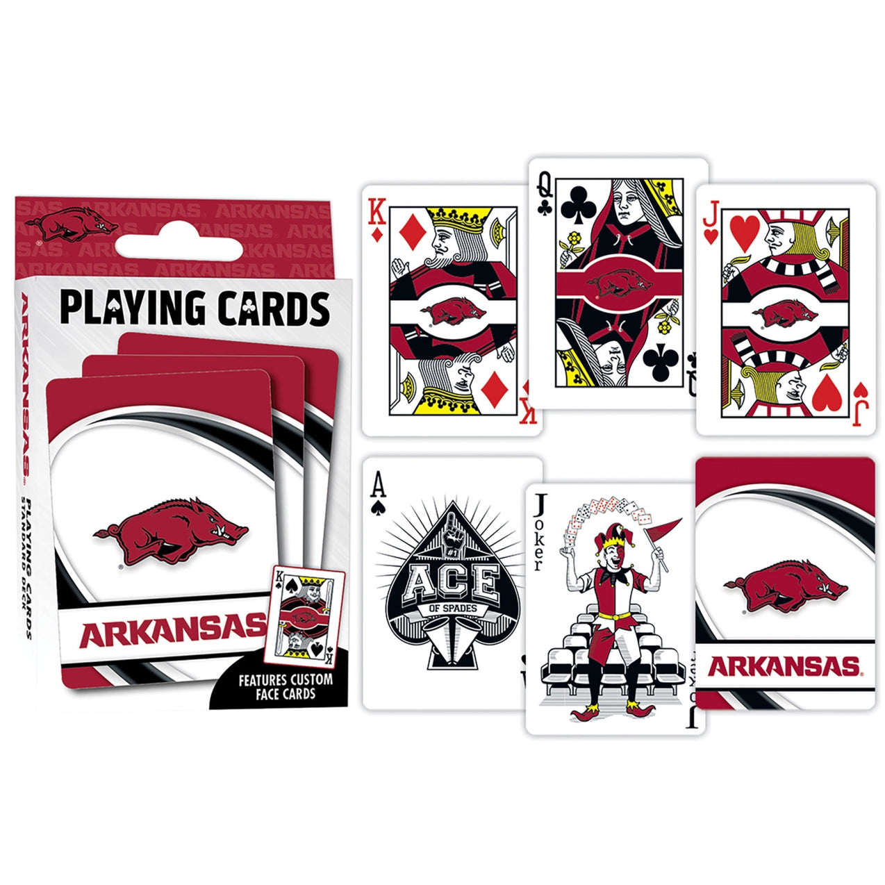 Arkansas Razorback Playing Cards