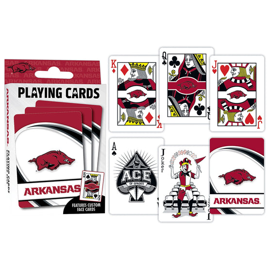 Arkansas Razorback Playing Cards