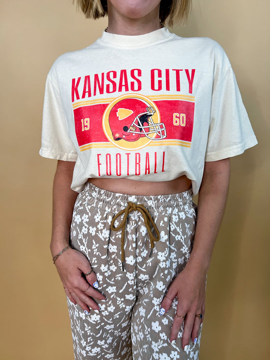 Vintage Kansas City Football Tee - Revel Boutique