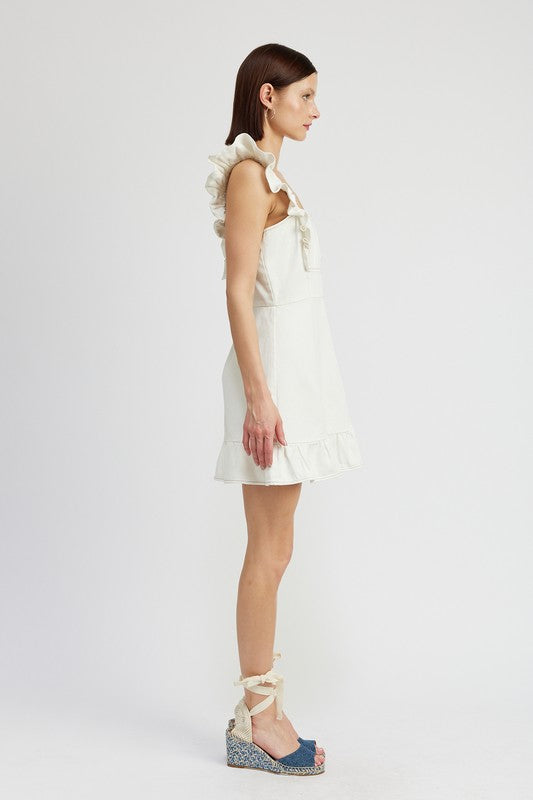 Heavensent Mini Dress - White