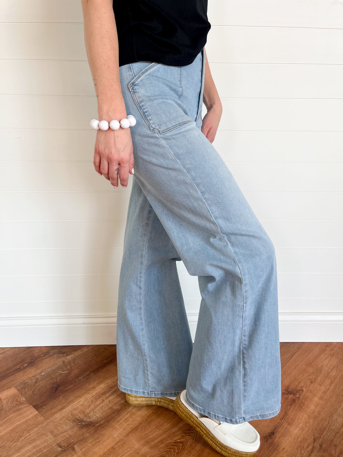 San Diego Utility Jeans - Light Denim - Revel Boutique