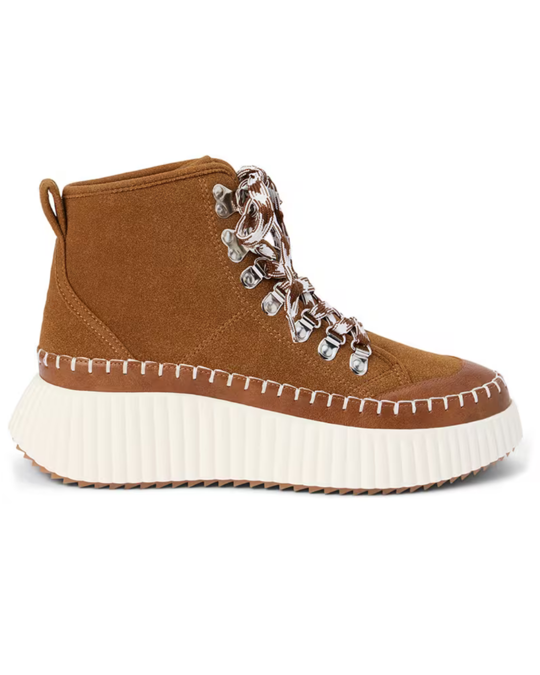 Matisse: Trek Lace Up Hiker Sneaker Boot - Chestnut - Revel Boutique