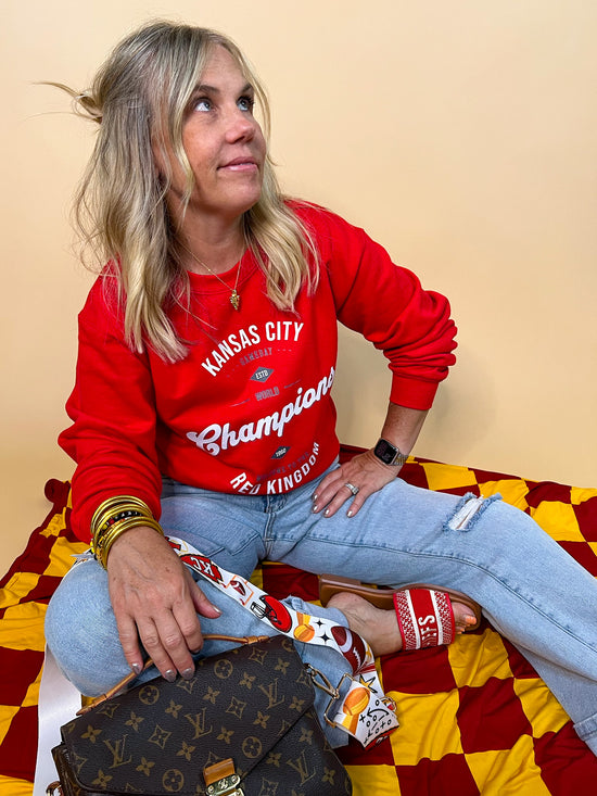 Red Kingdom Champions Sweatshirt - Revel Boutique