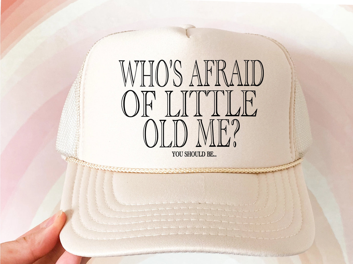 Who's Afraid Trucker Hat - Revel Boutique