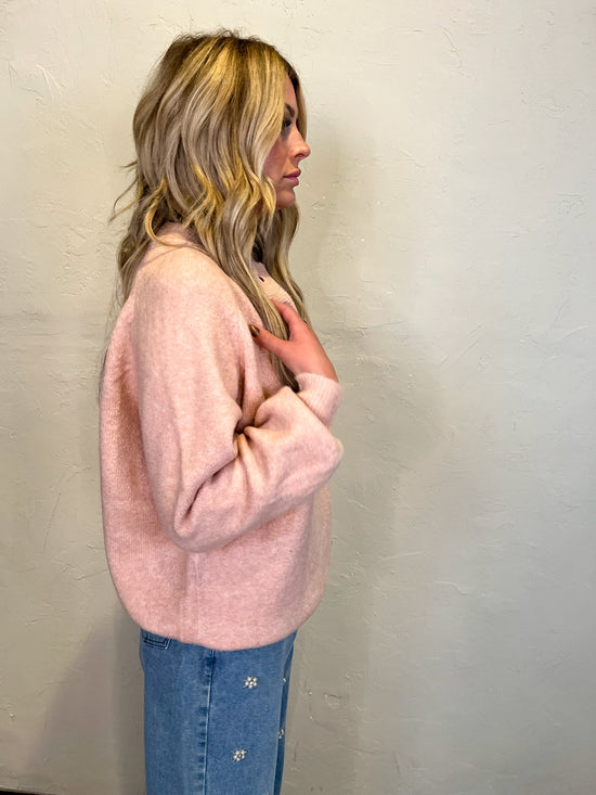 Sutton Sweater - Blush