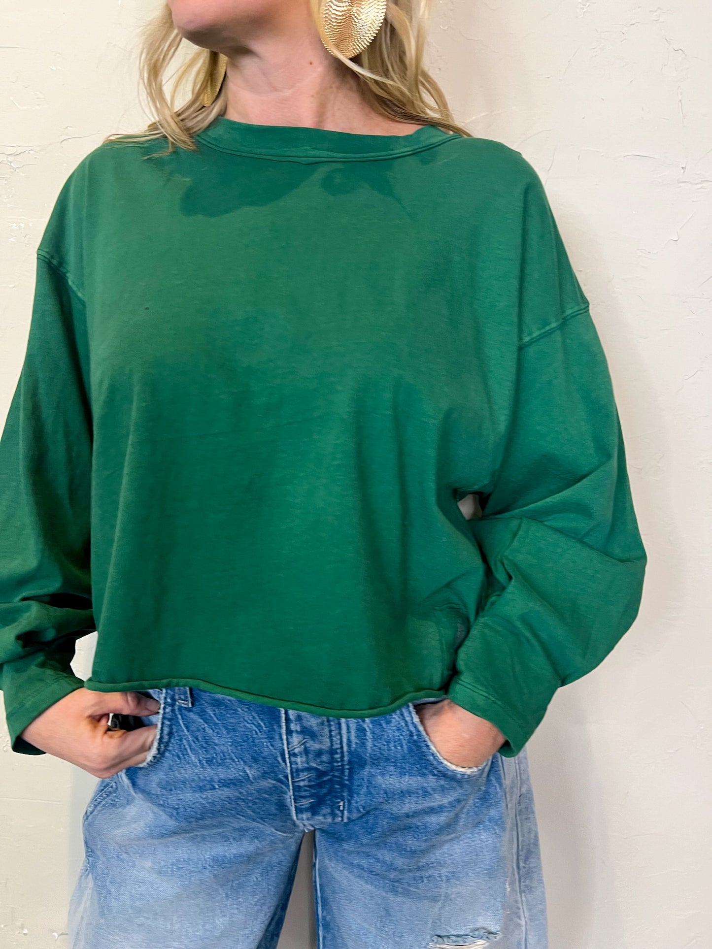 Free People: Inspire Layer - Heritage Green - Revel Boutique