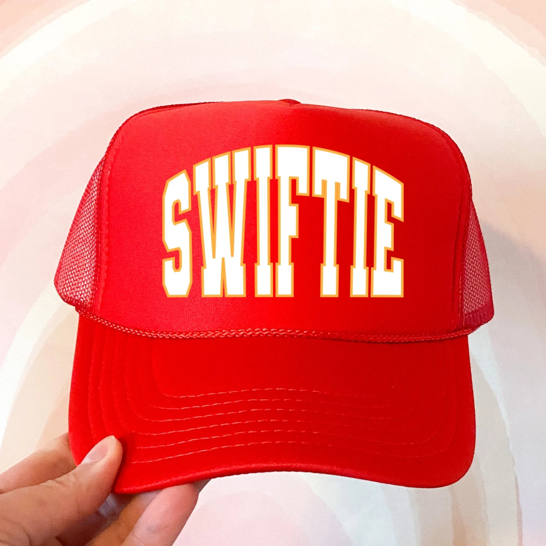 Swiftie Trucker Hat - Red - Revel Boutique