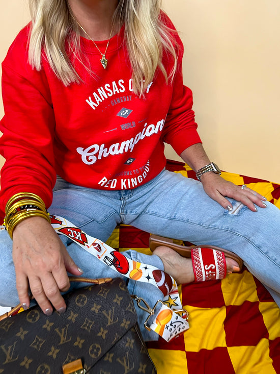 Red Kingdom Champions Sweatshirt - Revel Boutique