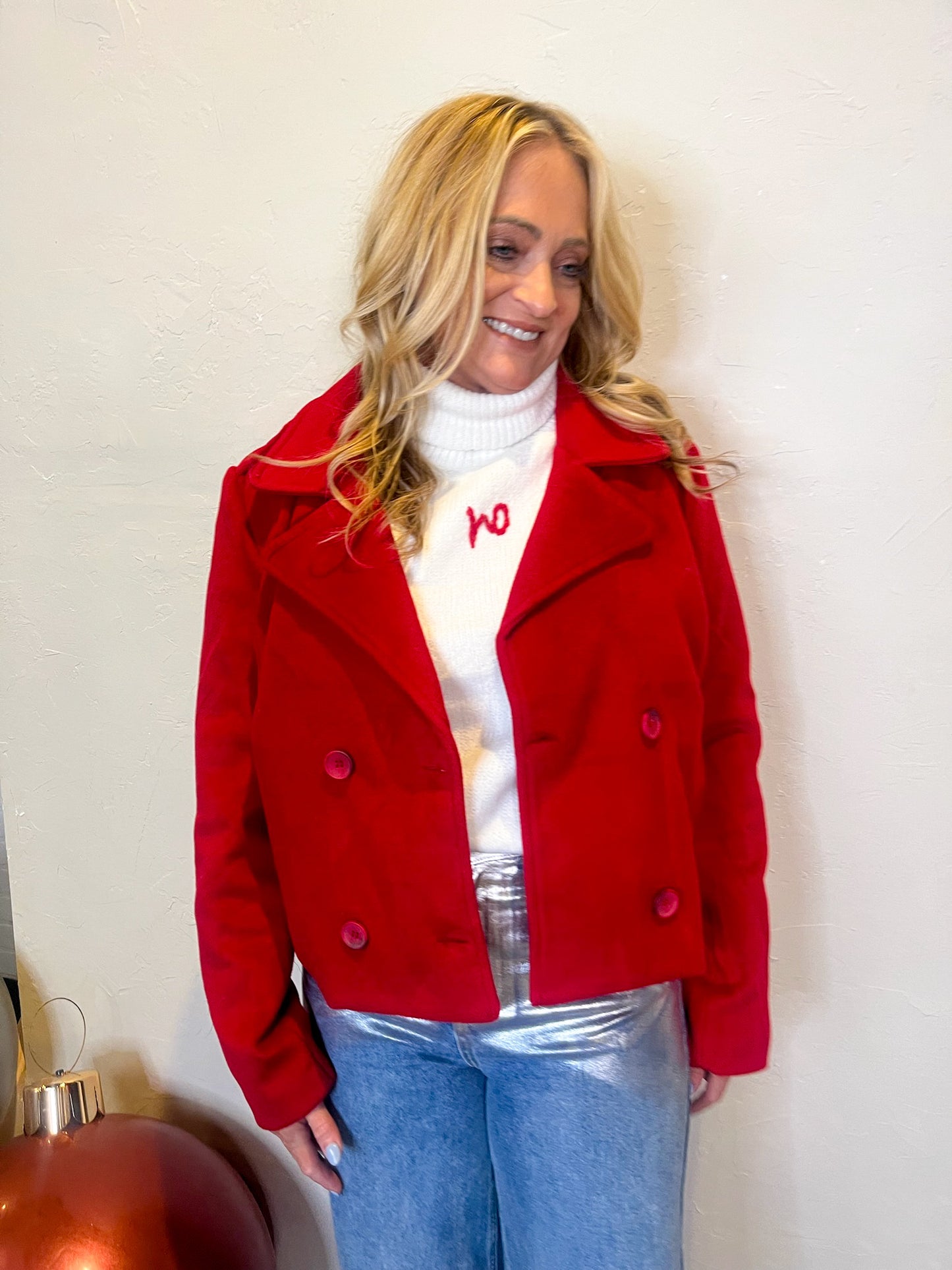 Jingle Belle Crop Jacket