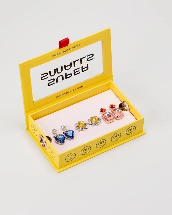 Kids Multicolor Clip On Earring Set