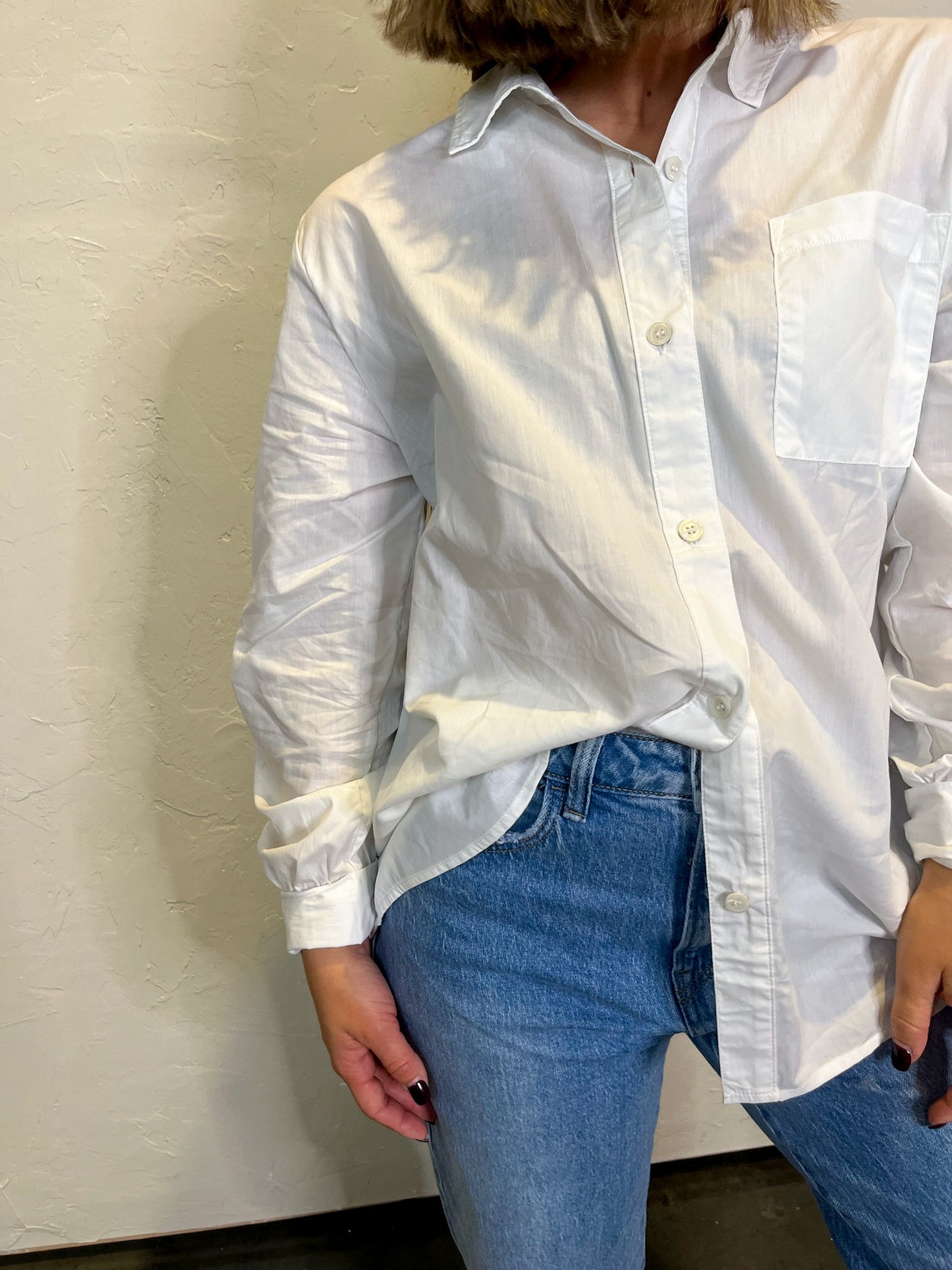 Charlotte White Blouse