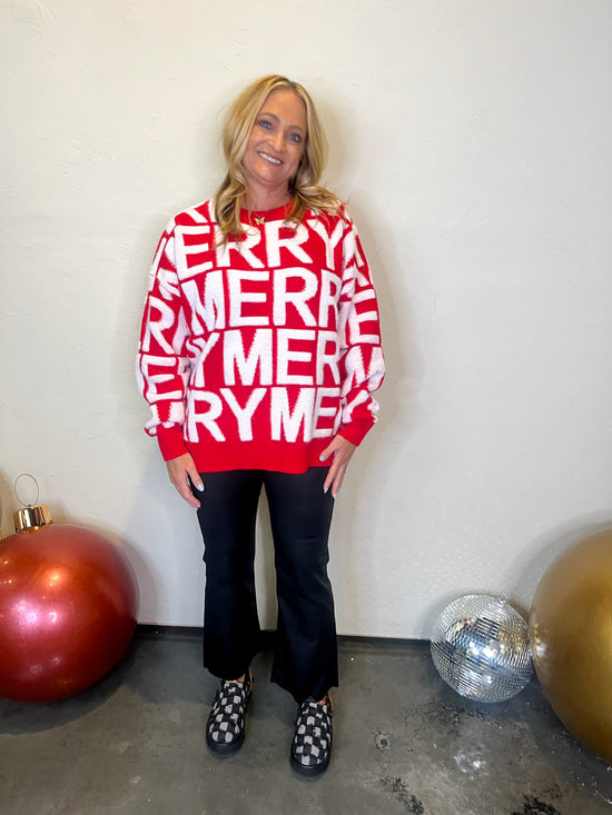 Super Merry Sweater - Red