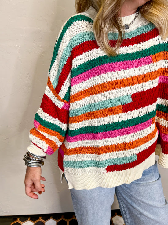 Hollie Colorblock Sweater