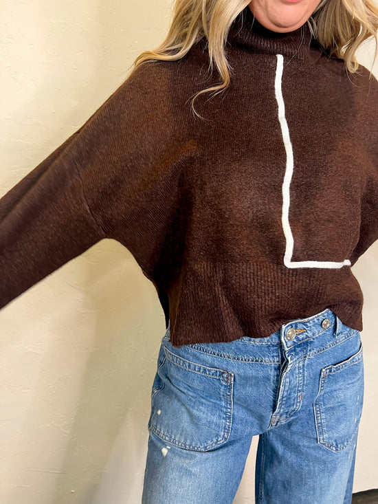 Greenwich Sweater - Chocolate