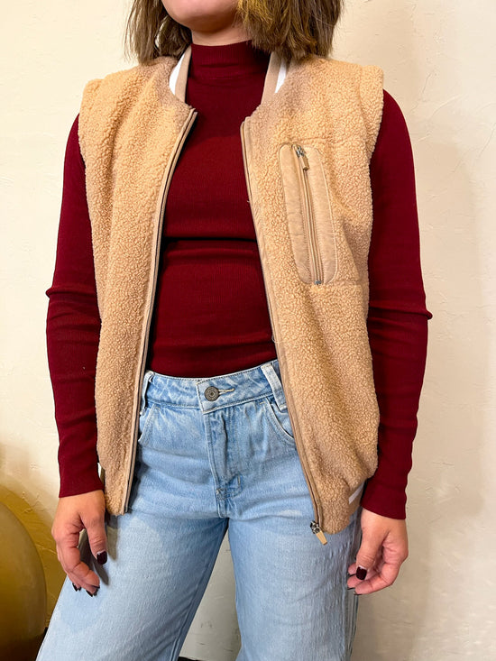 Casual Cool Sherpa Vest