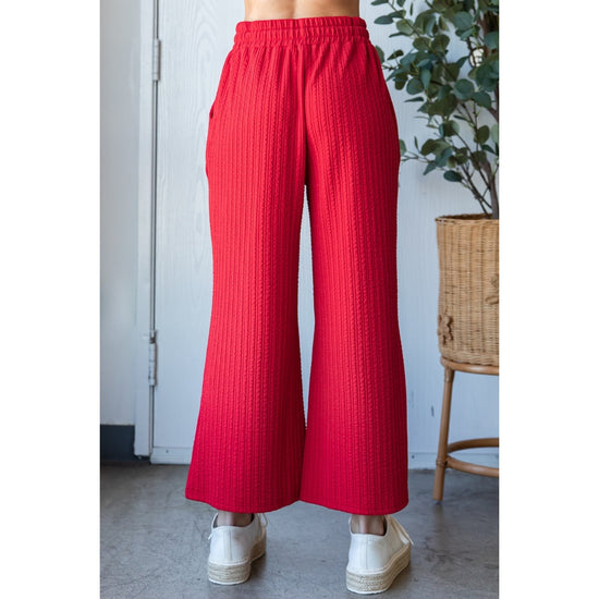 Red Flag Pants - Revel Boutique