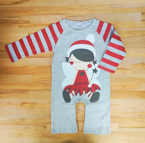 Santa's Helper Baby Jumpsuit