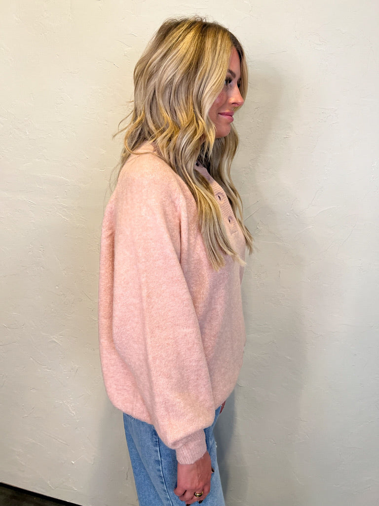 Sutton Sweater - Blush