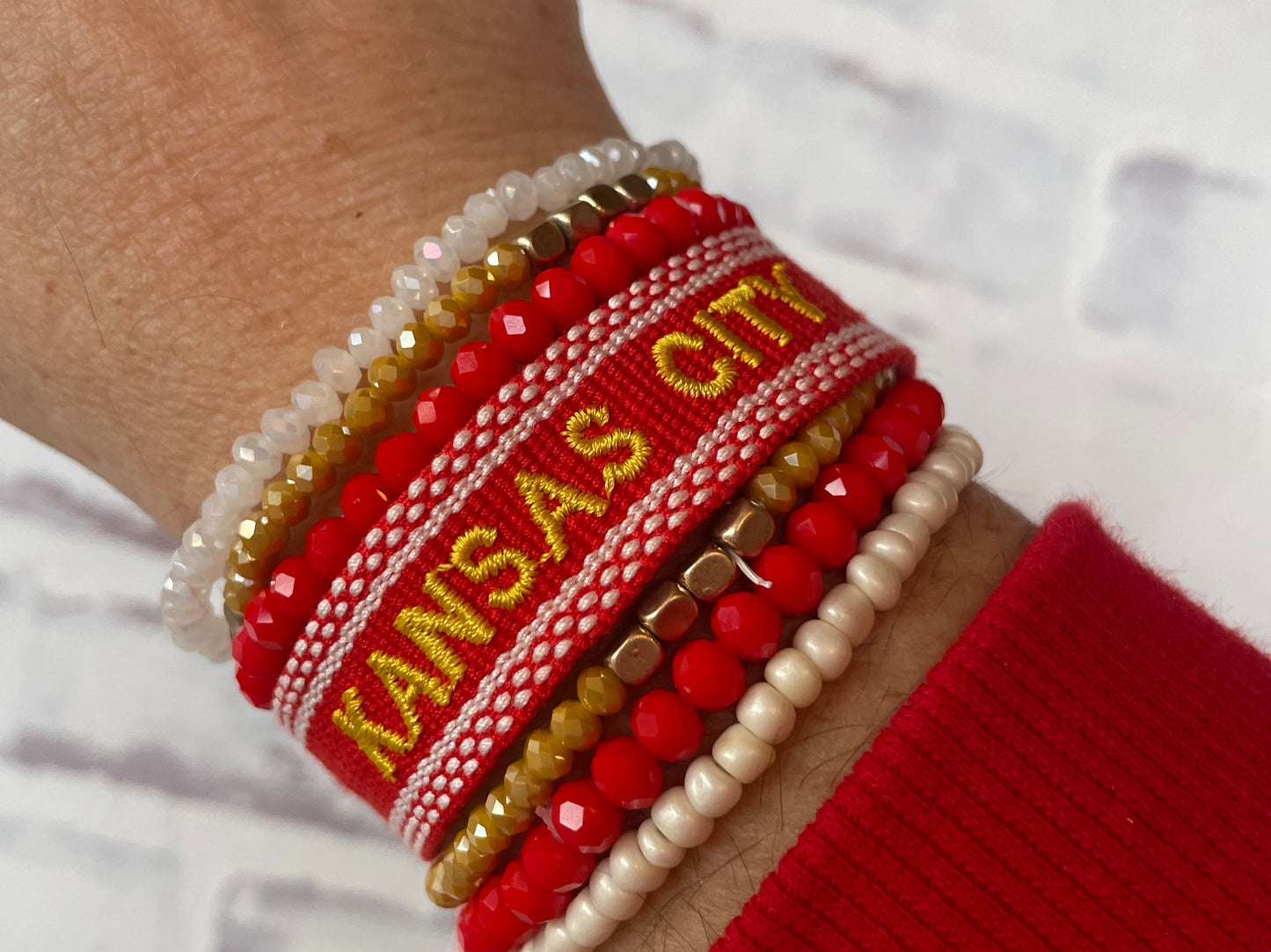 Kansas City Woven Bracelet