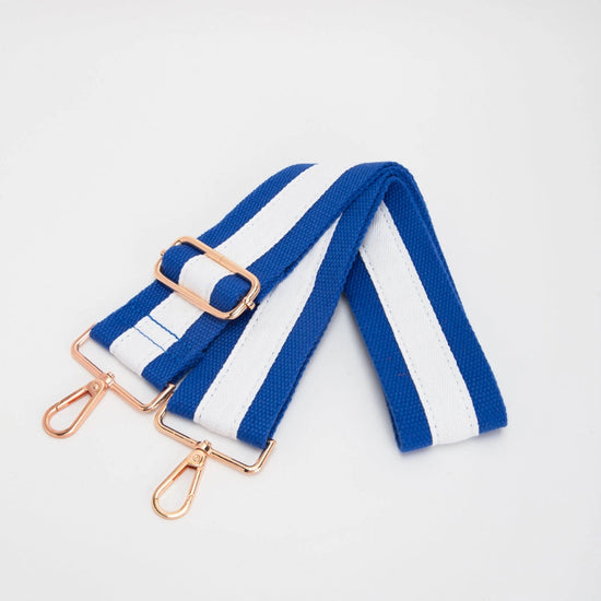 Team Spirit Game Day Bag Strap - Blue/White