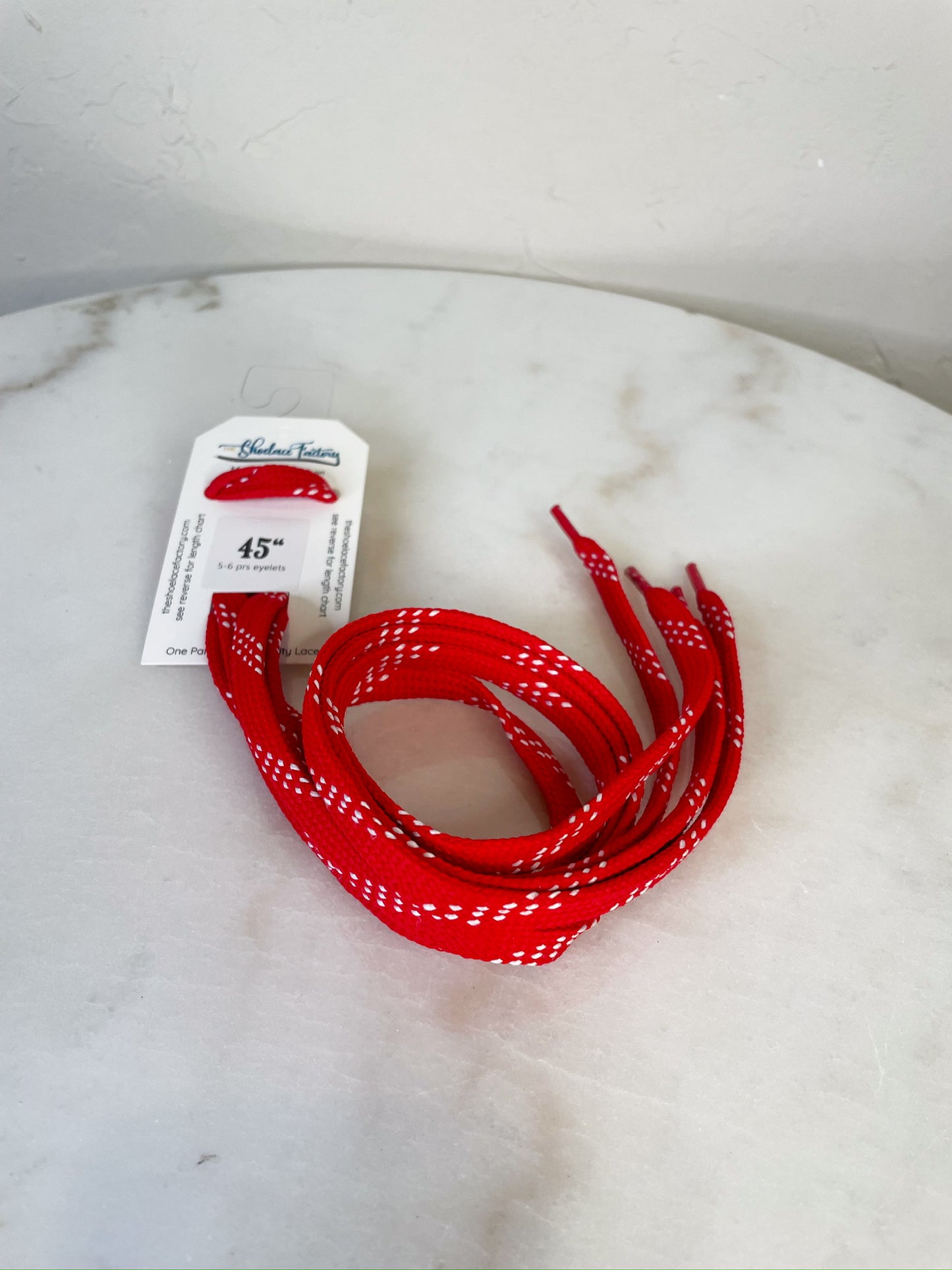 FNL Red Shoelaces