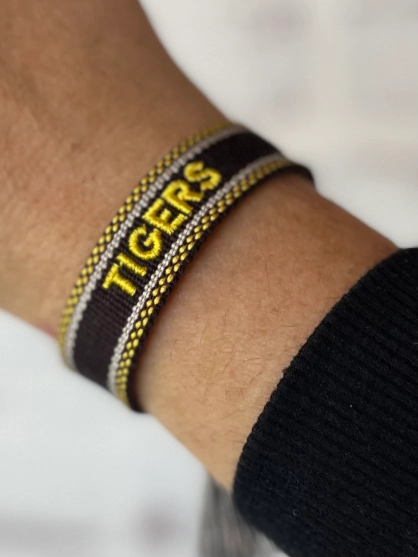 Mizzou Tigers Woven Bracelet