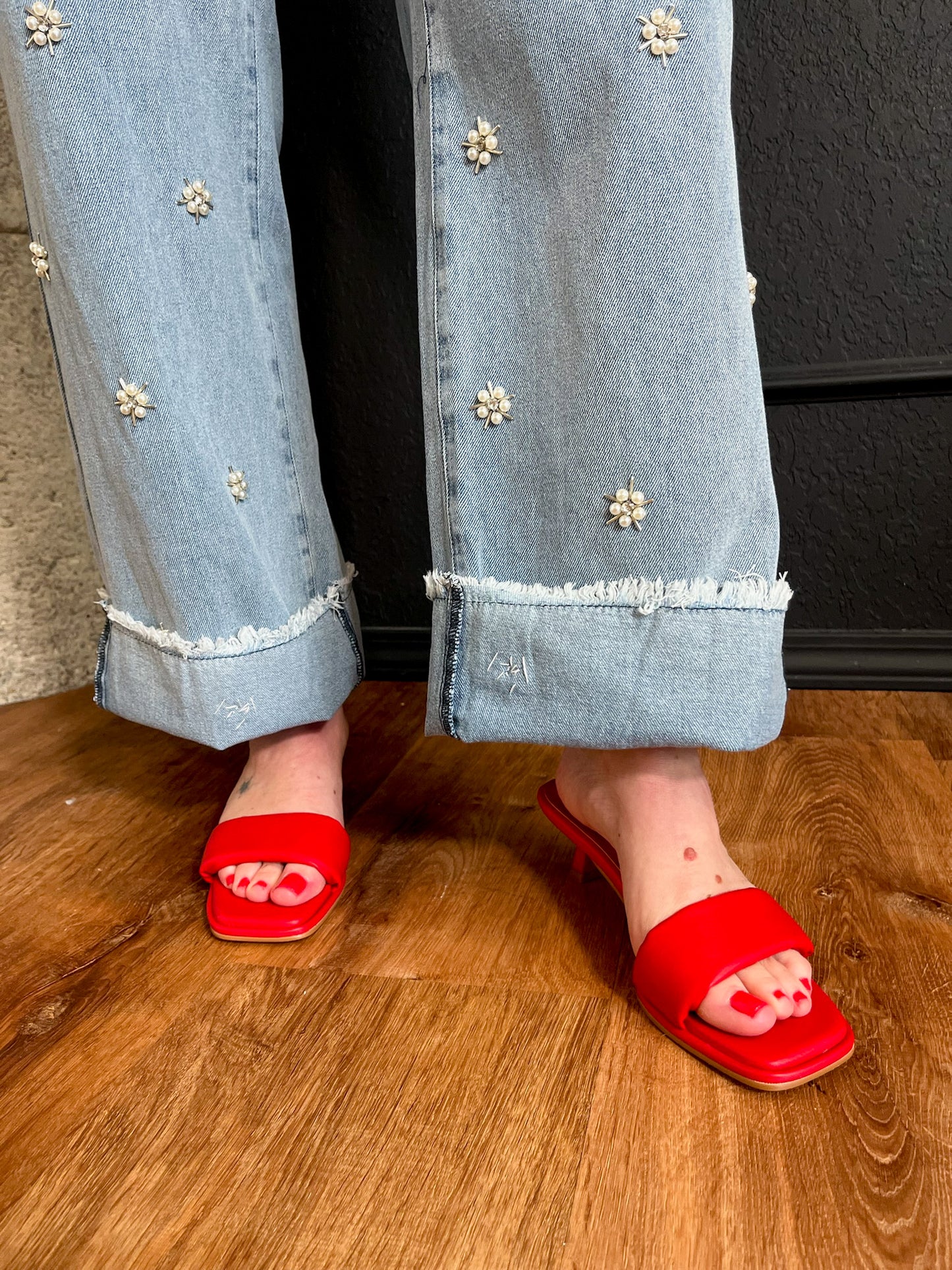 Matisse: Blondie Heeled Sandal - Red - Revel Boutique