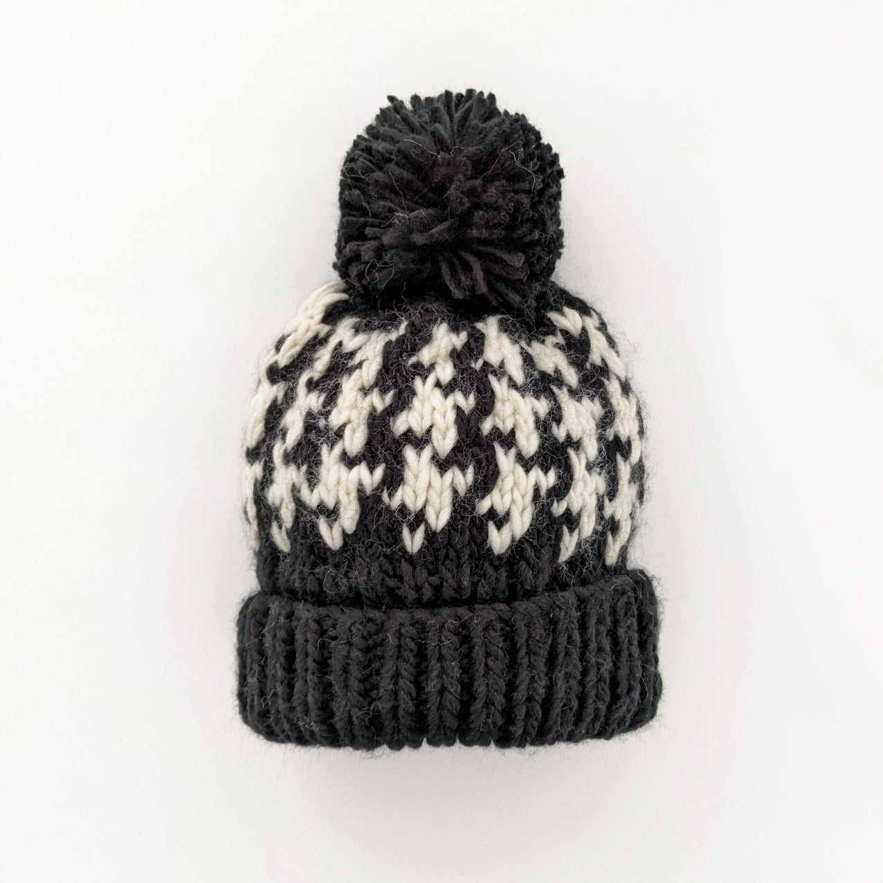 Houndstooth Baby Beanie