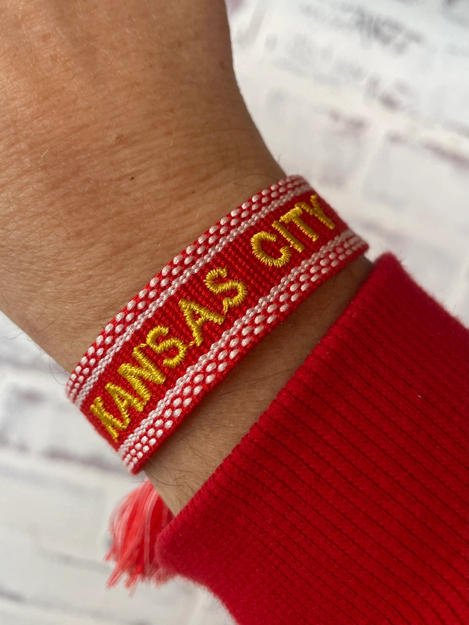 Kansas City Woven Bracelet