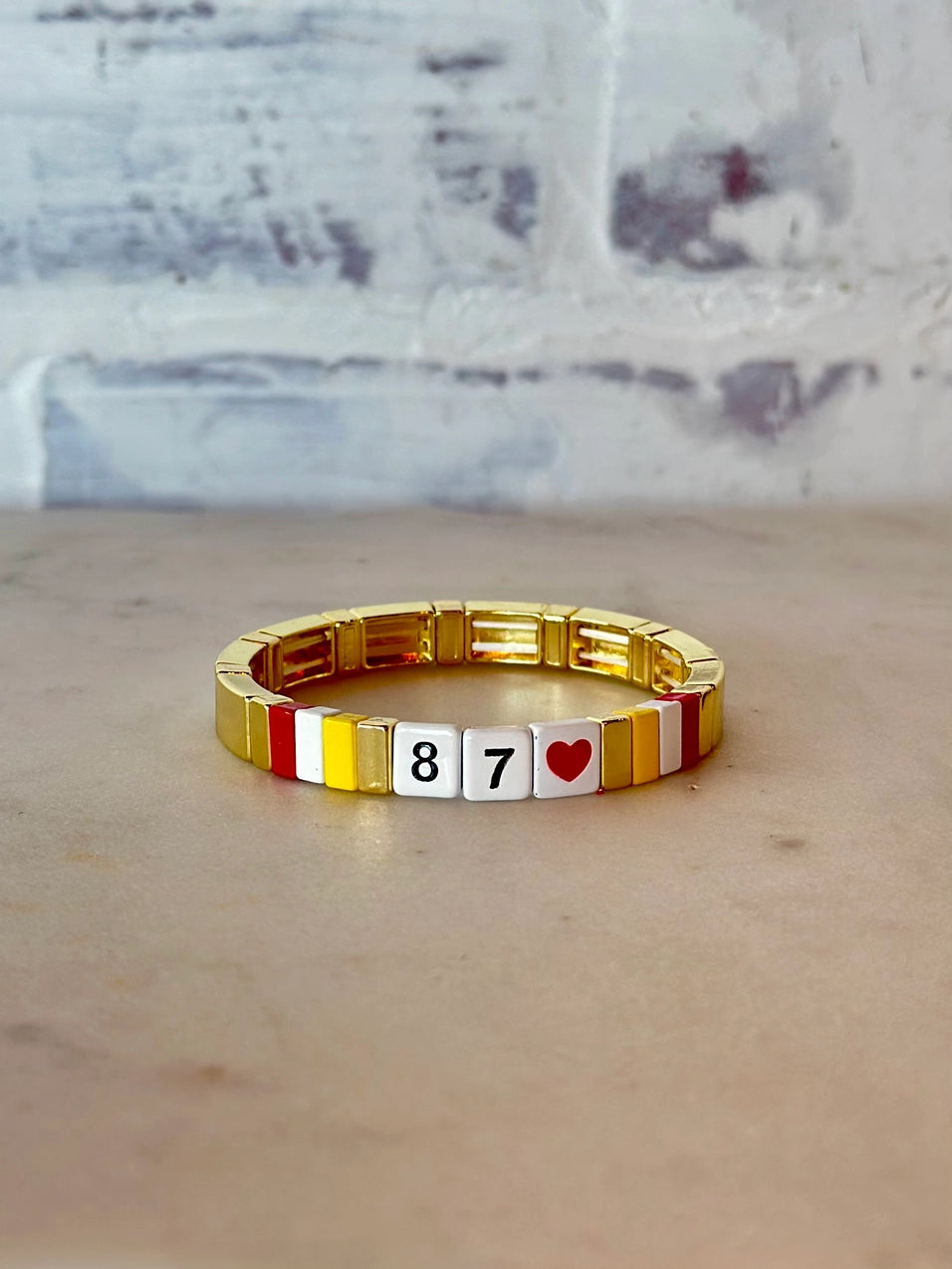 Love 87 Tile Bracelet