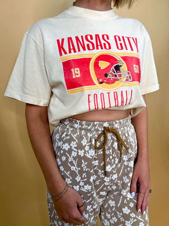 Vintage Kansas City Football Tee - Revel Boutique