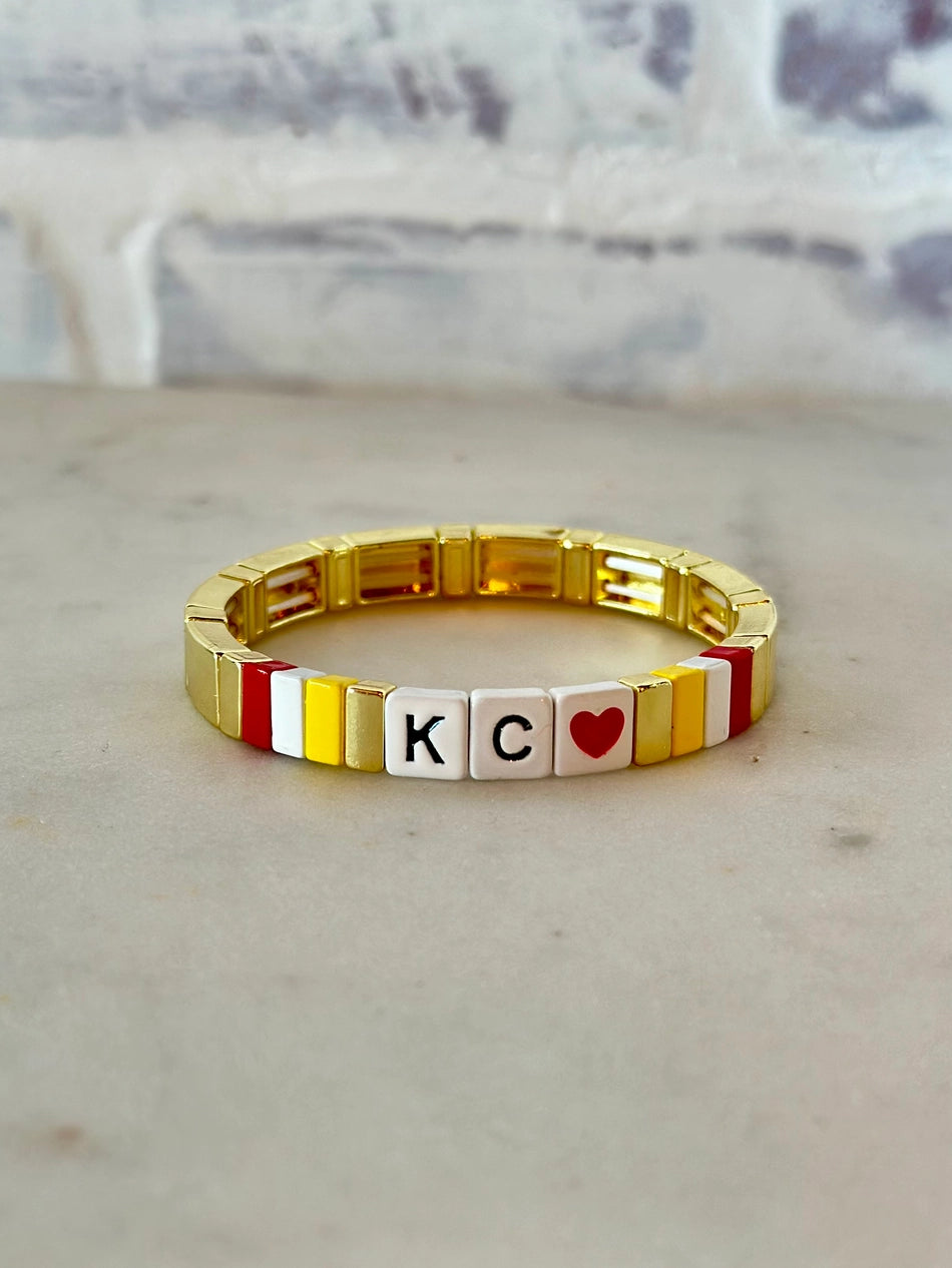 Kansas City Tile Bracelet