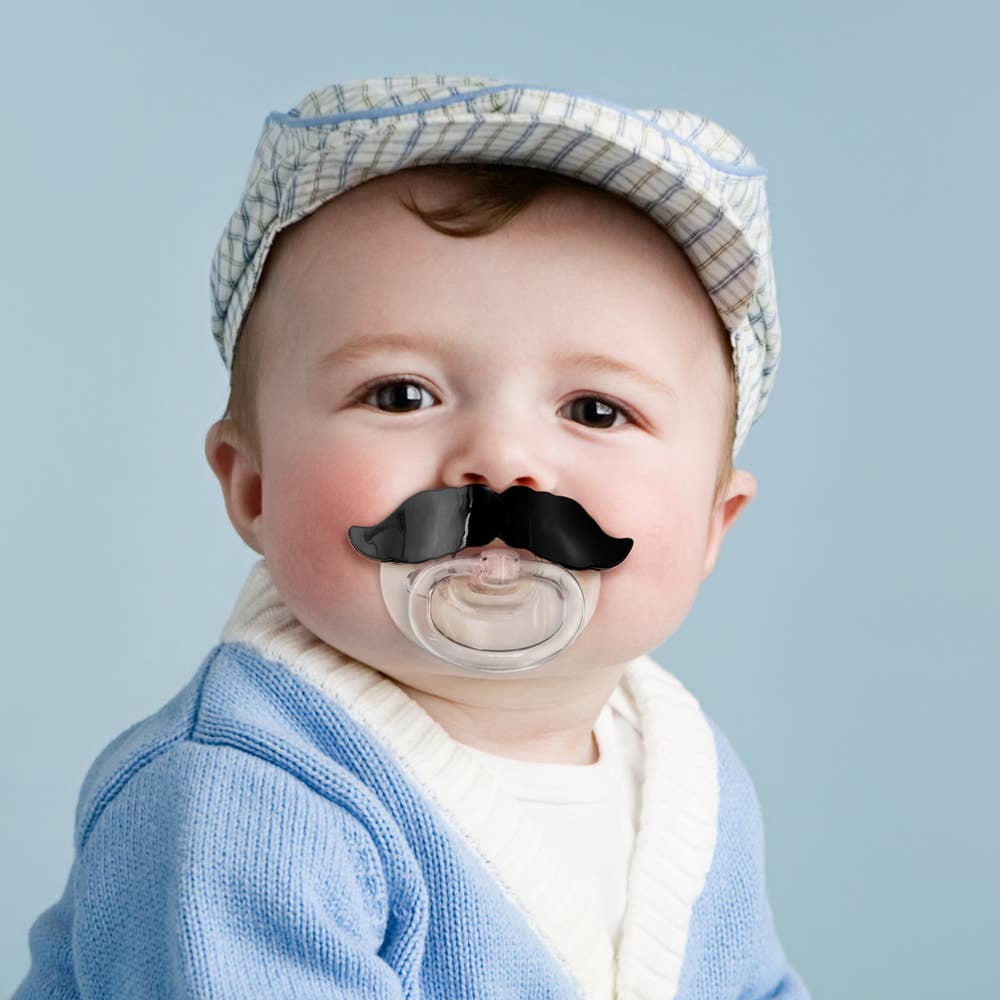 Mustache Baby Pacifier