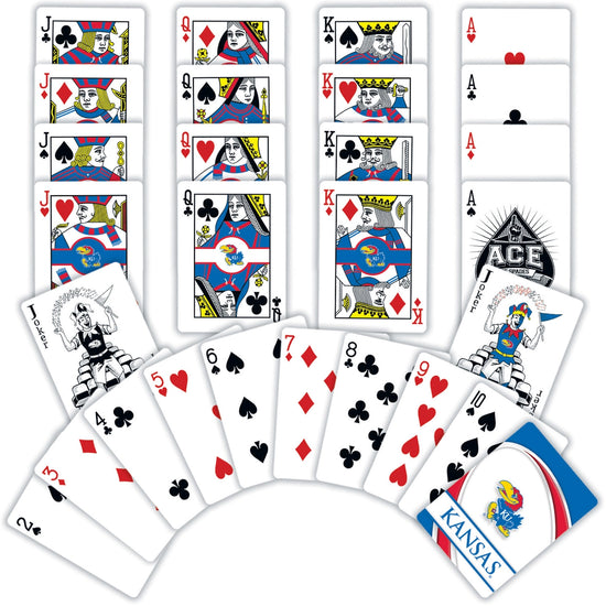 Kansas Jayhawk Playing Cards