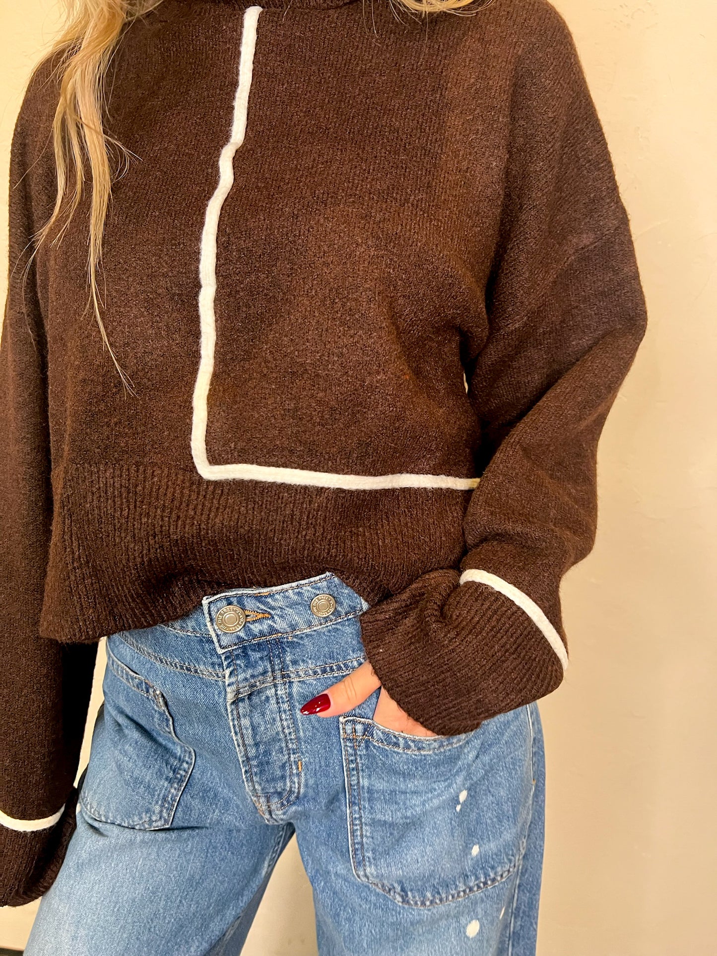 Greenwich Sweater - Chocolate