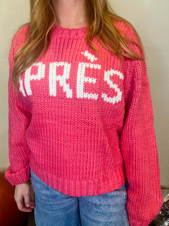 Apres Ski Sweater - Pink