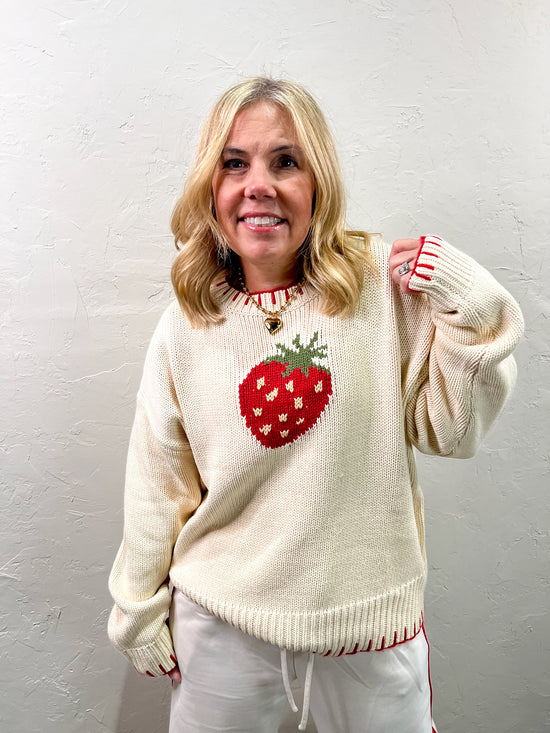 Berry Cute Sweater - Revel Boutique