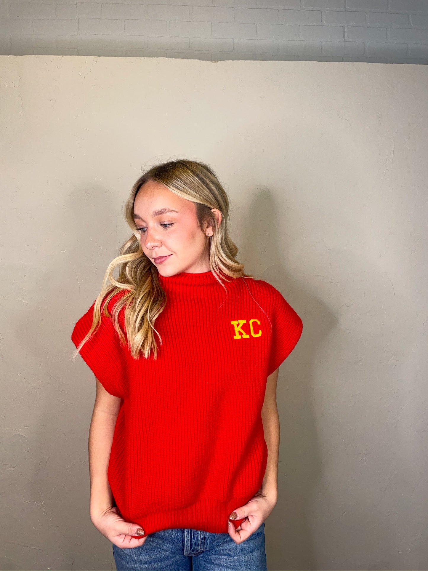 KC Embroidered Sweater