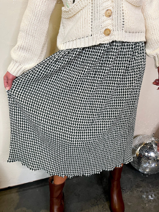 Mayflower Check Skirt - Green