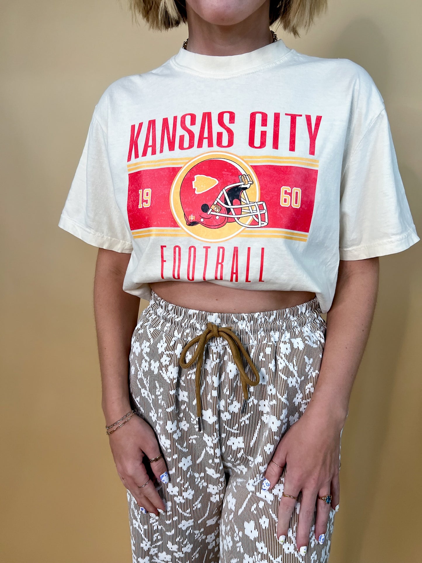 Vintage Kansas City Football Tee - Revel Boutique