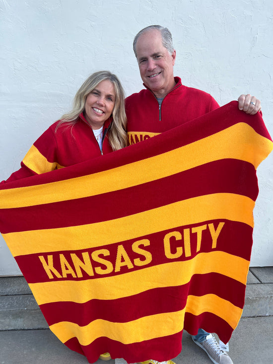 Exclusive Kansas City Chiefs Sweater Blanket - Revel Boutique