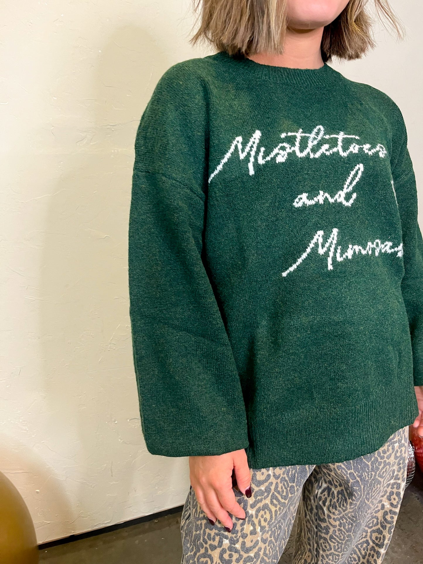 Mistletoe & Mimosas Sweater