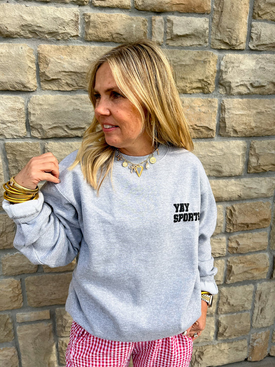 Yay Sports! Sweatshirt - Revel Boutique