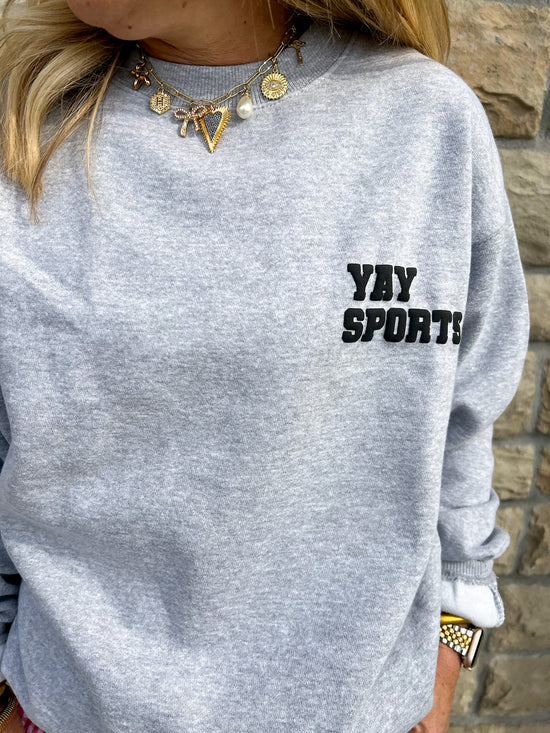 Yay Sports! Sweatshirt - Revel Boutique